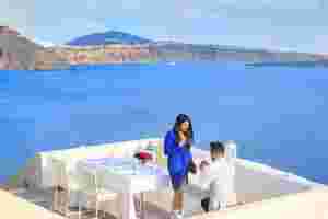 The Best Places to Propose in Santorini, Greece